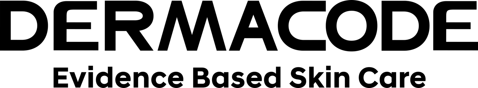 Dermacode logo Black